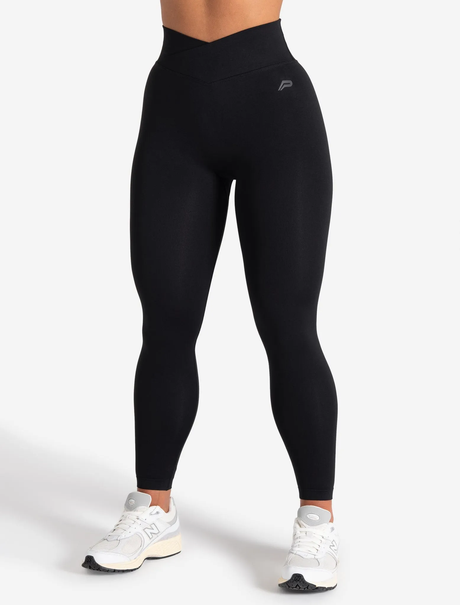 Sculpt Seamless Scrunch Leggings - Black