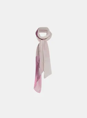 Shimmer Abstract Print Scarf