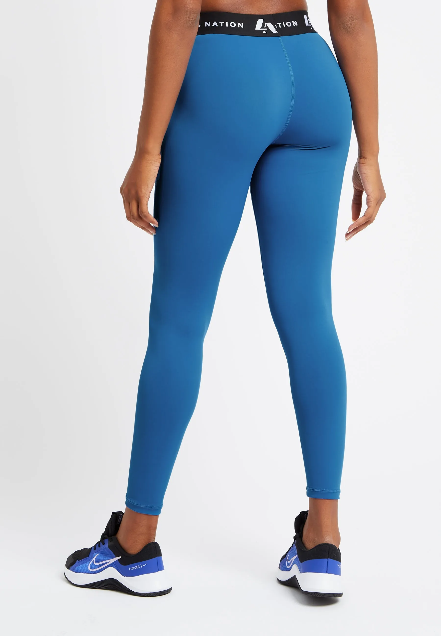 Signature High Waisted Leggings Multi-Pack: Black & Blue