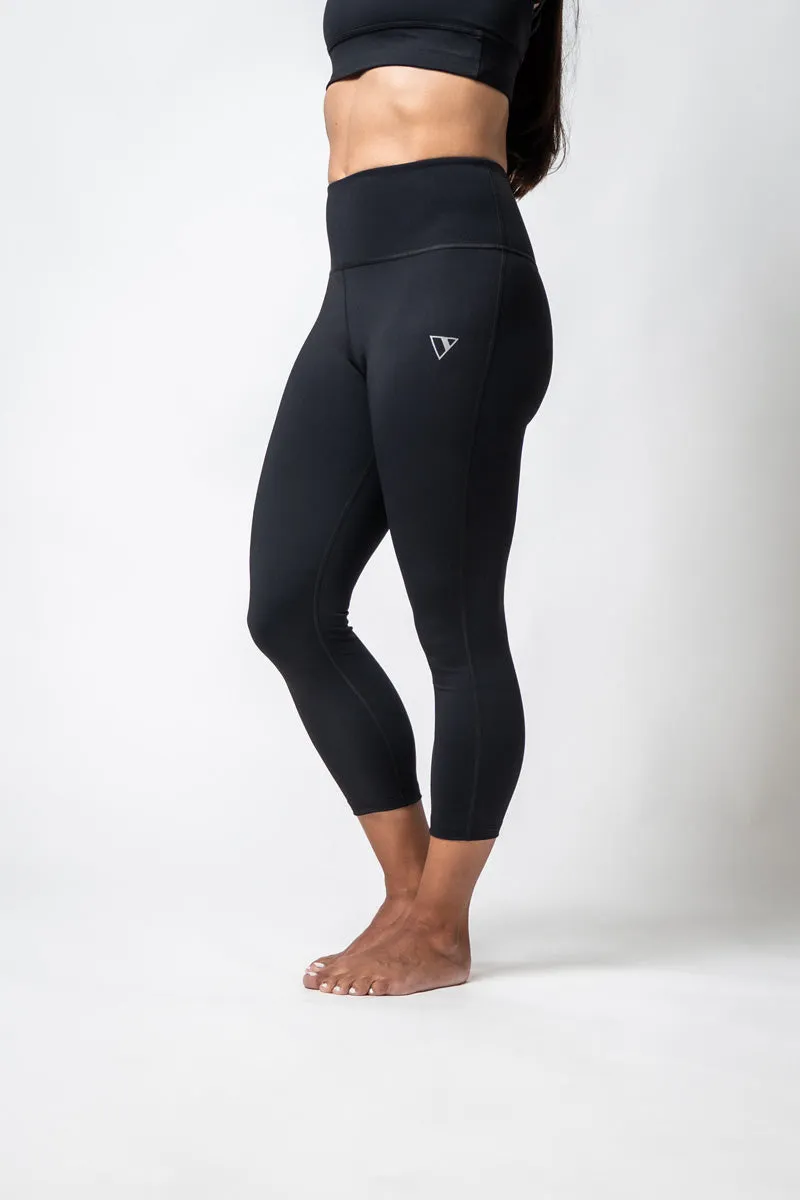 SOHO Women's 3/4 Technical Tight (Black)