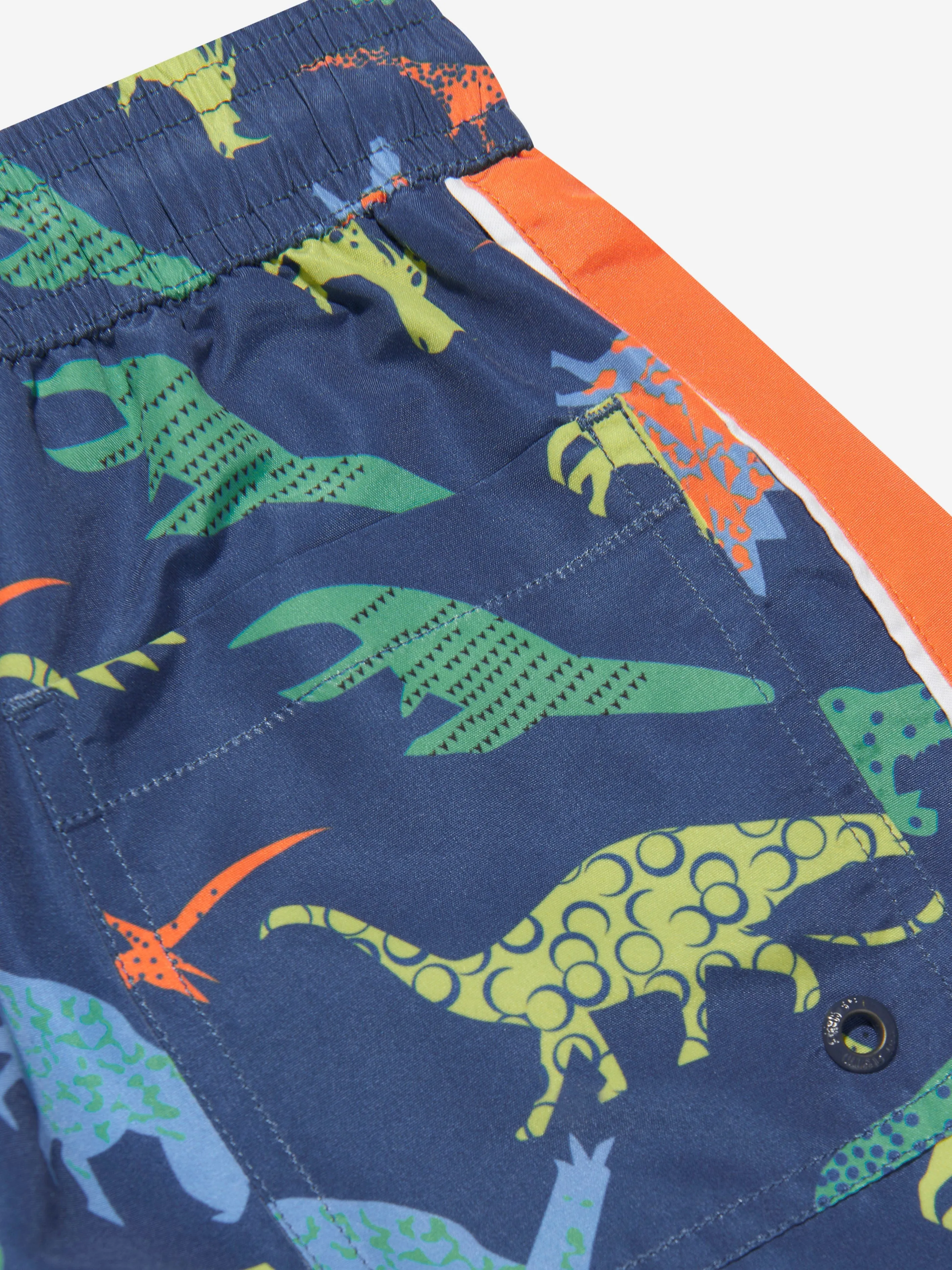 Soli Swim Boys Dinosaur Swim Shorts (UPF50 ) in Navy