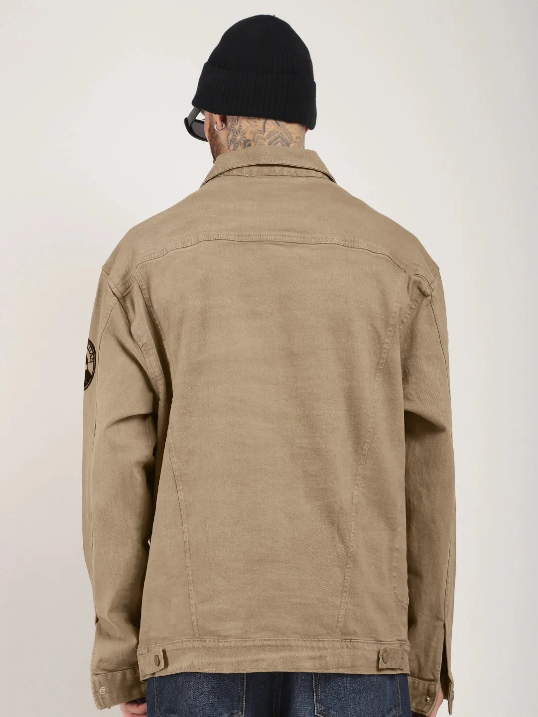 Somerset Styles Khaki Denim Jacket Pro