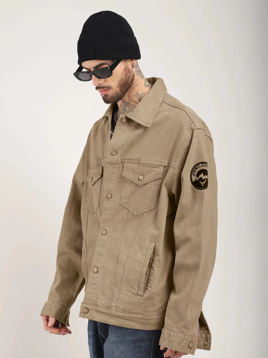 Somerset Styles Khaki Denim Jacket Pro