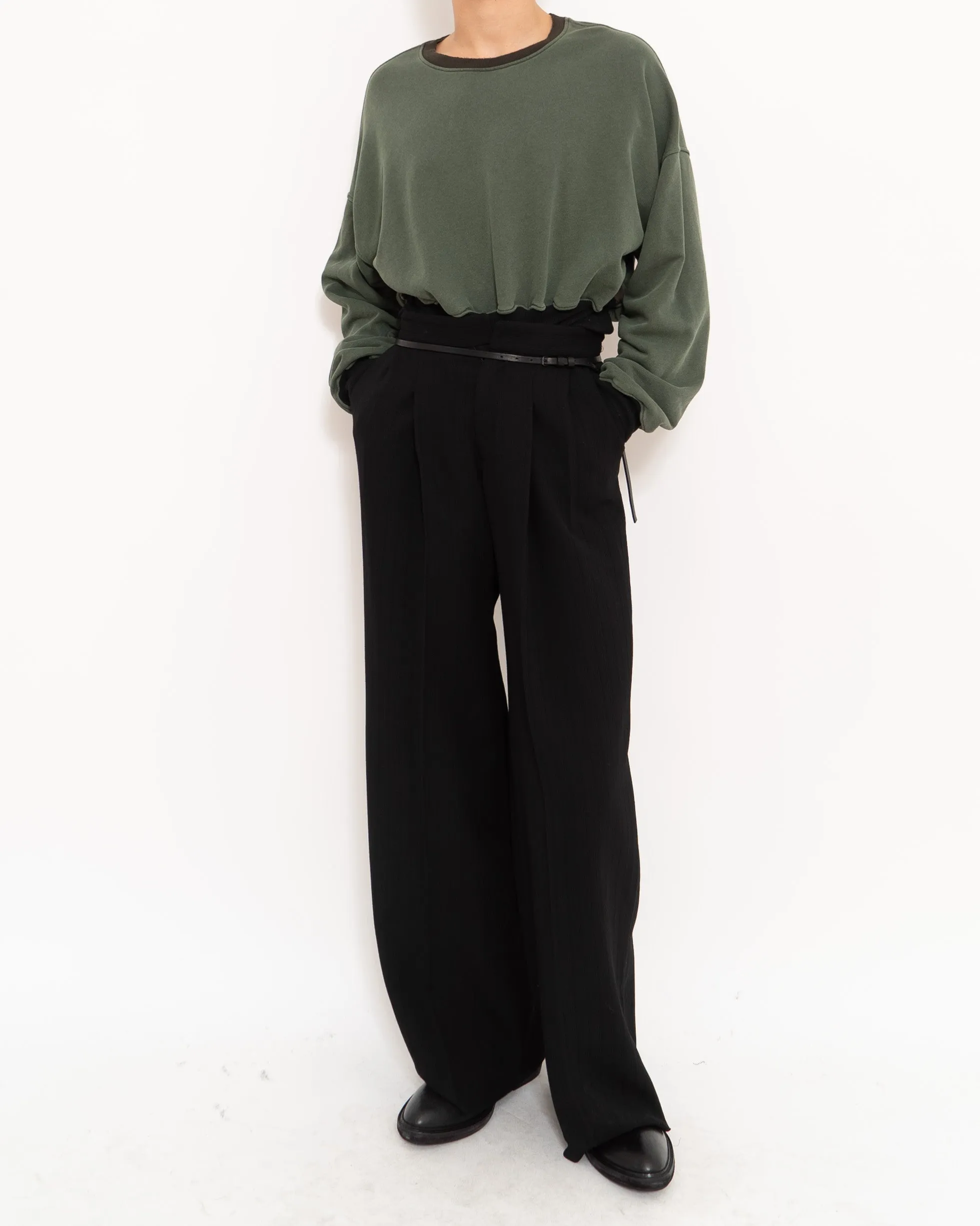 SS15 Military Dye Cropped Perth Sample