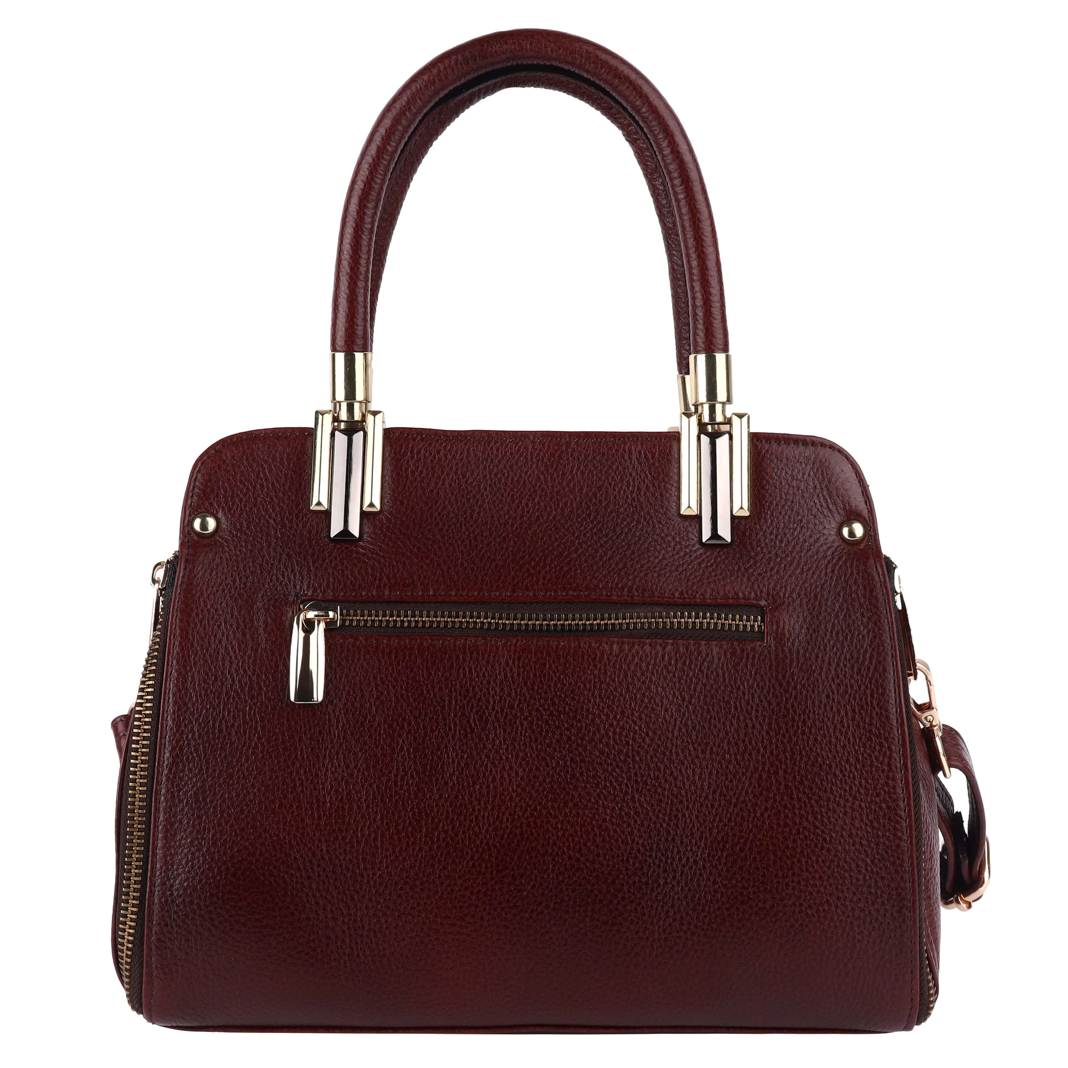 Stylish Handbags for Womens with 2 Spacious Compartments - Genuine Leather - For Any Occasion