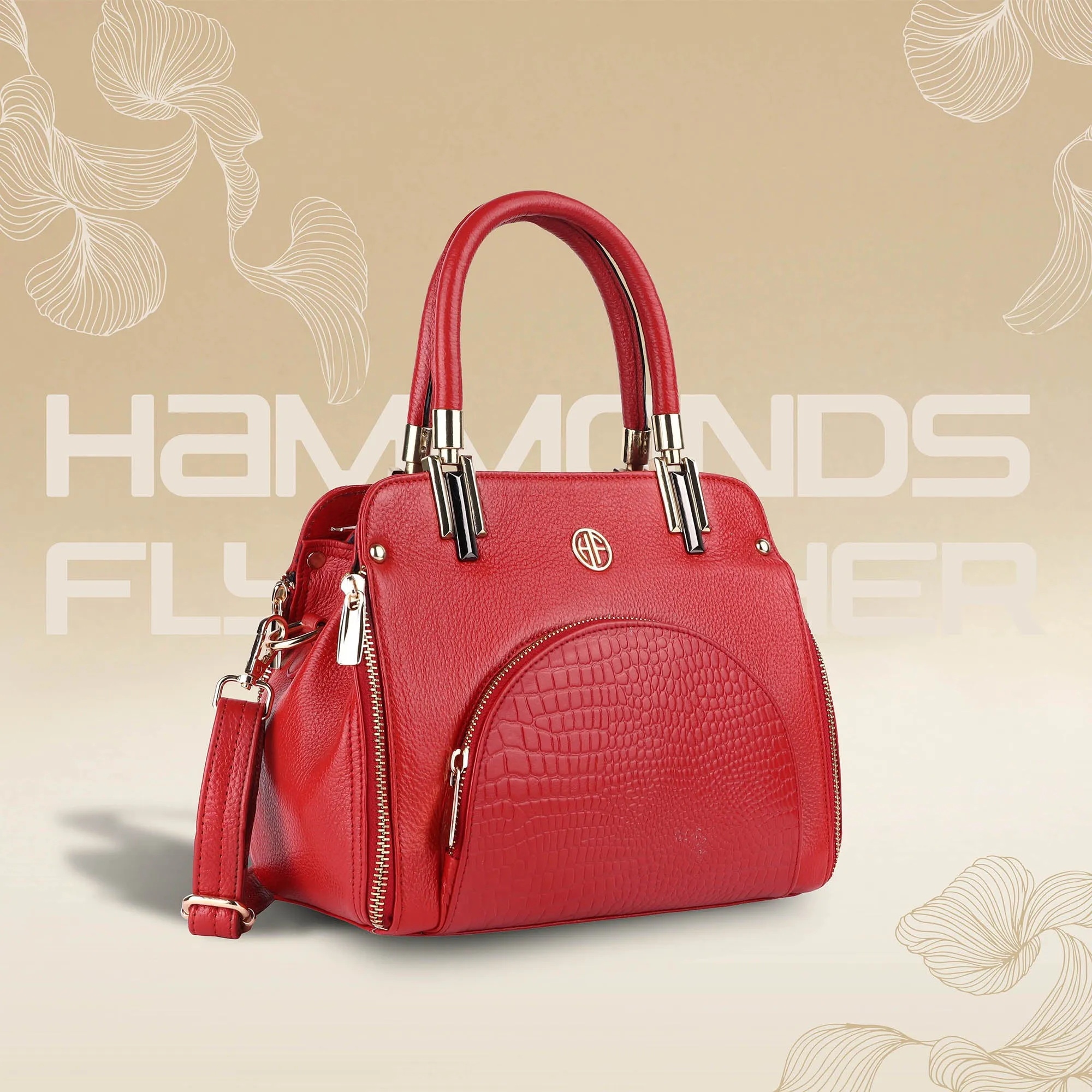 Stylish Handbags for Womens with 2 Spacious Compartments - Genuine Leather - For Any Occasion