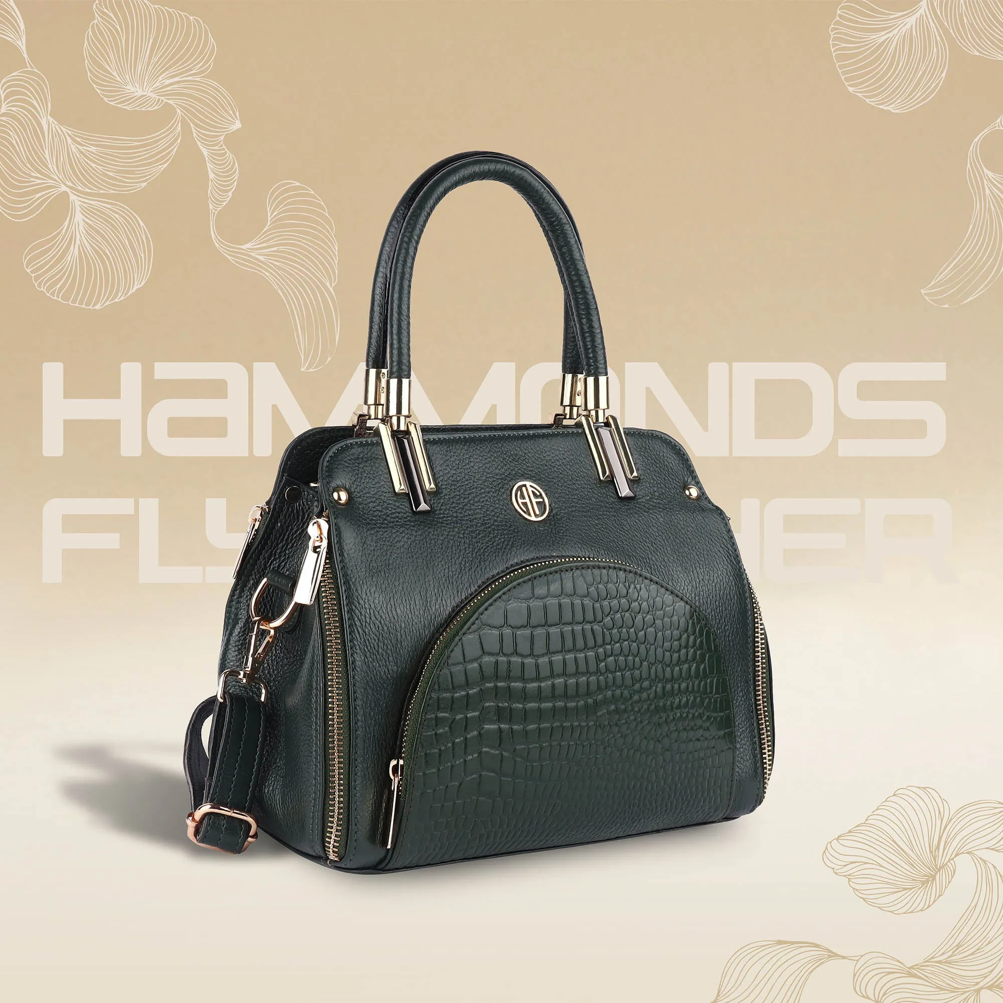 Stylish Handbags for Womens with 2 Spacious Compartments - Genuine Leather - For Any Occasion