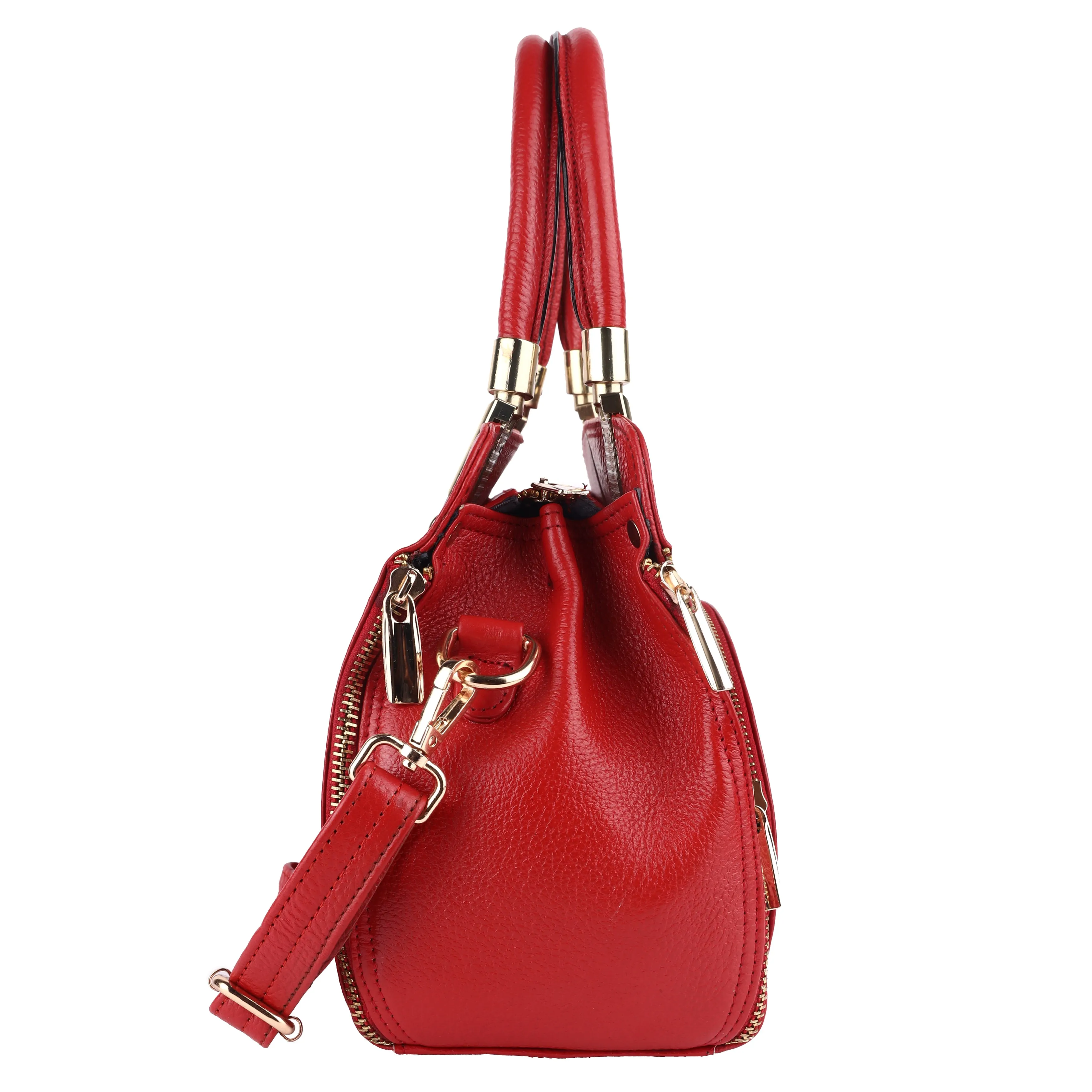 Stylish Handbags for Womens with 2 Spacious Compartments - Genuine Leather - For Any Occasion