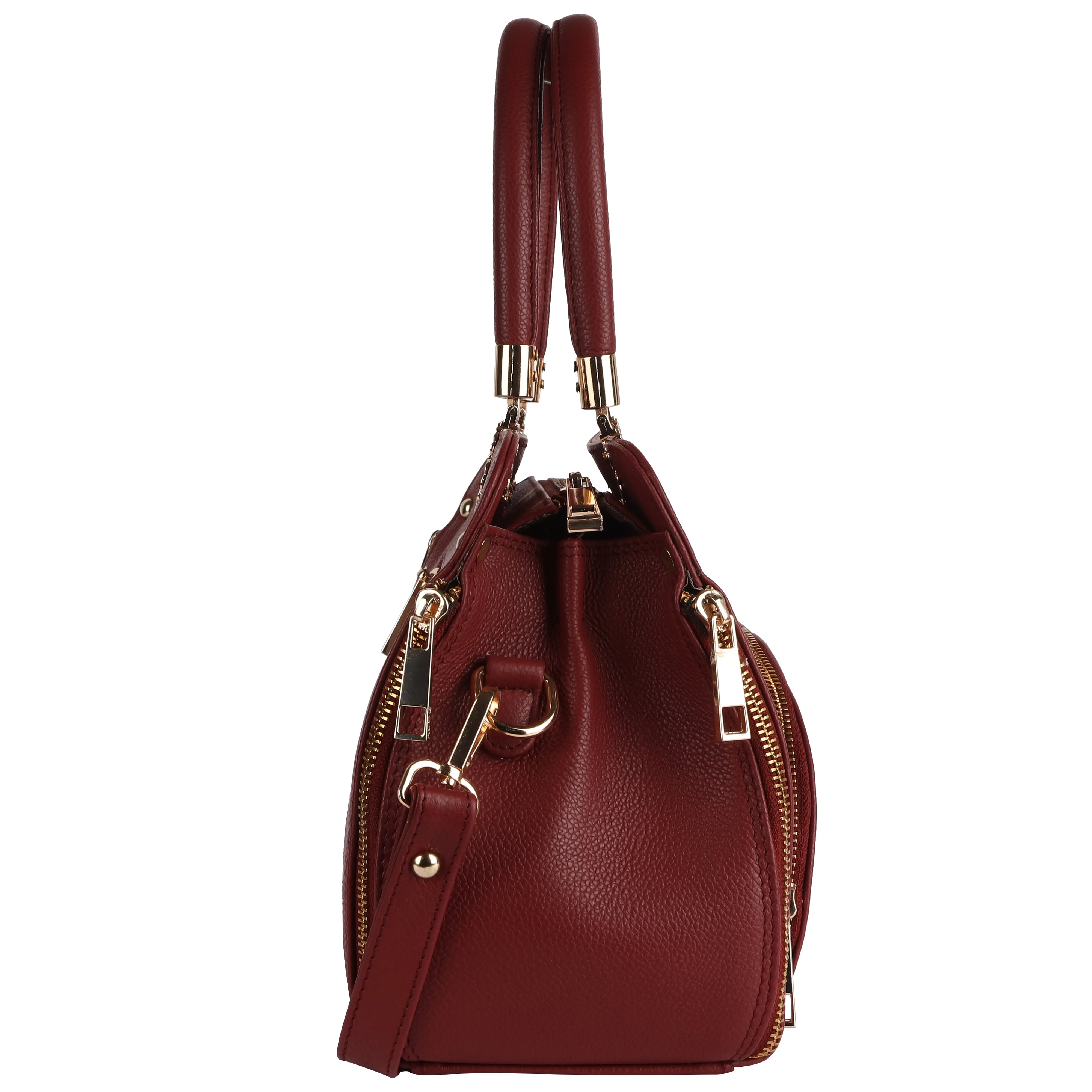 Stylish Handbags for Womens with 2 Spacious Compartments - Genuine Leather - For Any Occasion