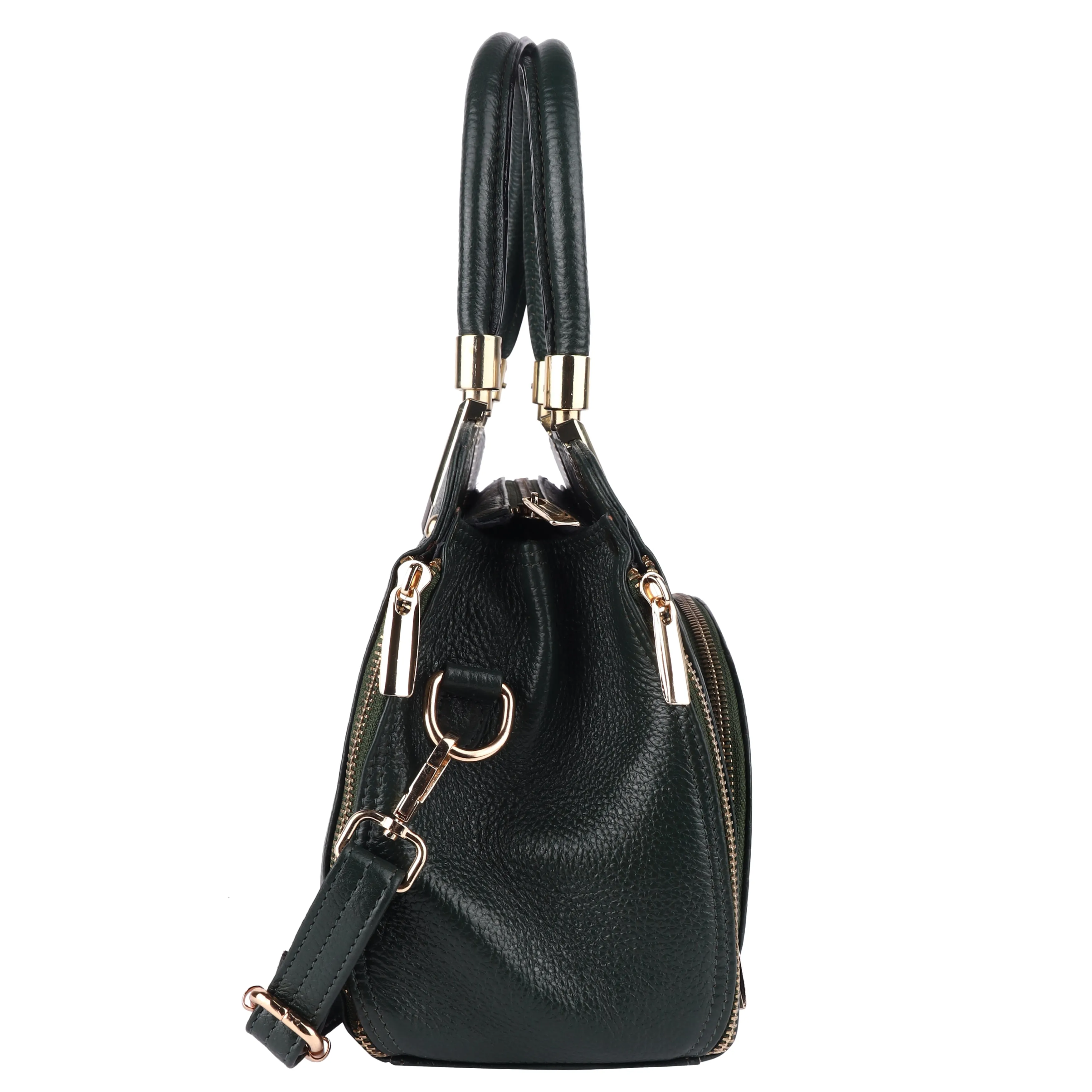 Stylish Handbags for Womens with 2 Spacious Compartments - Genuine Leather - For Any Occasion