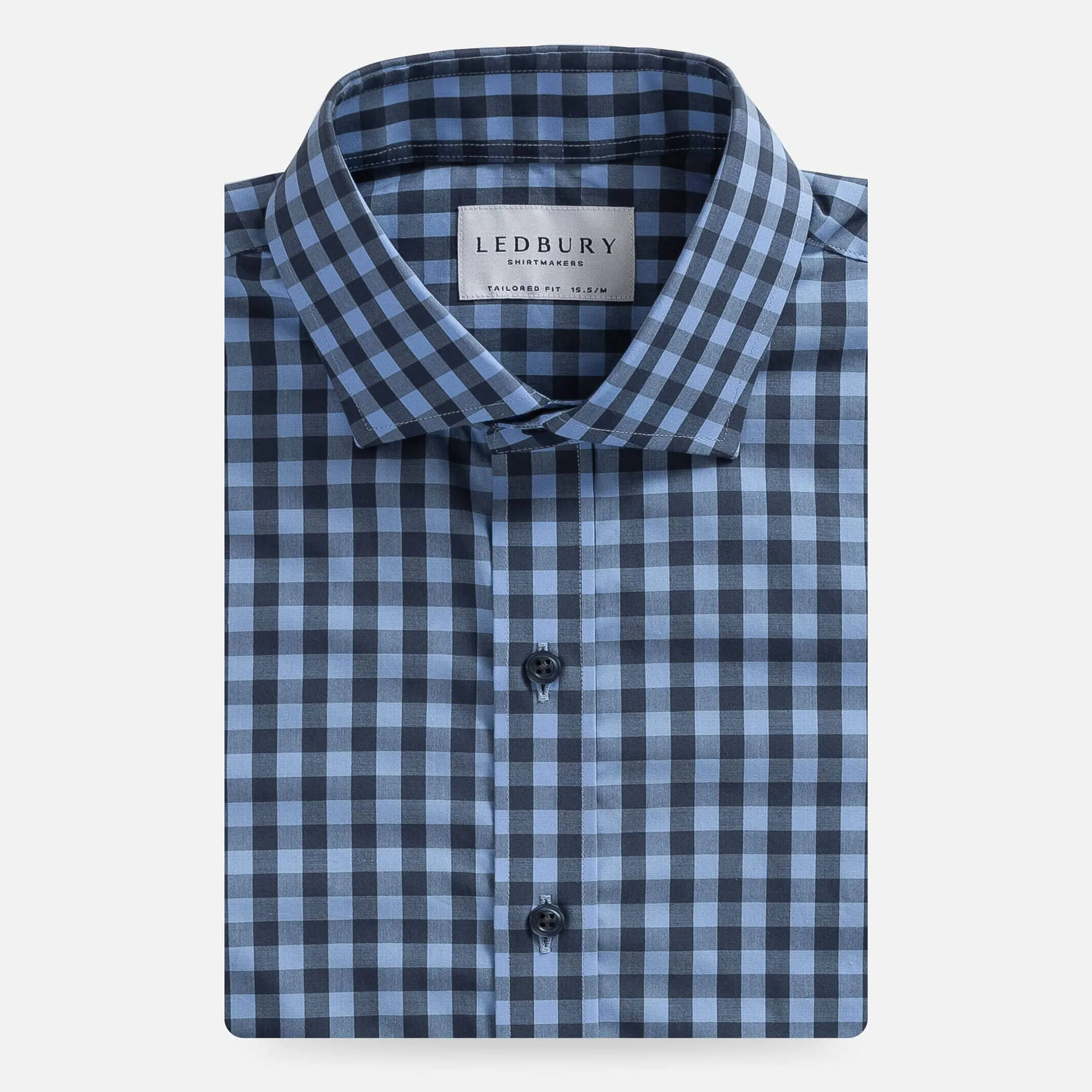 The Surf Blue Hayes Gingham Dress Shirt