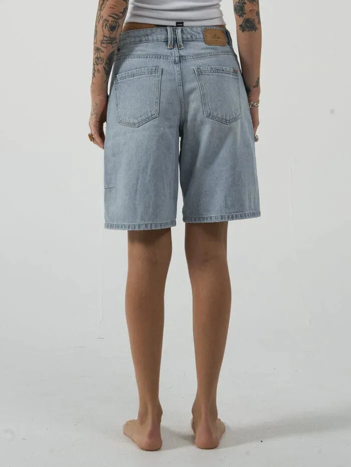 Thrills Jordan Denim Short Faded Dust Blue