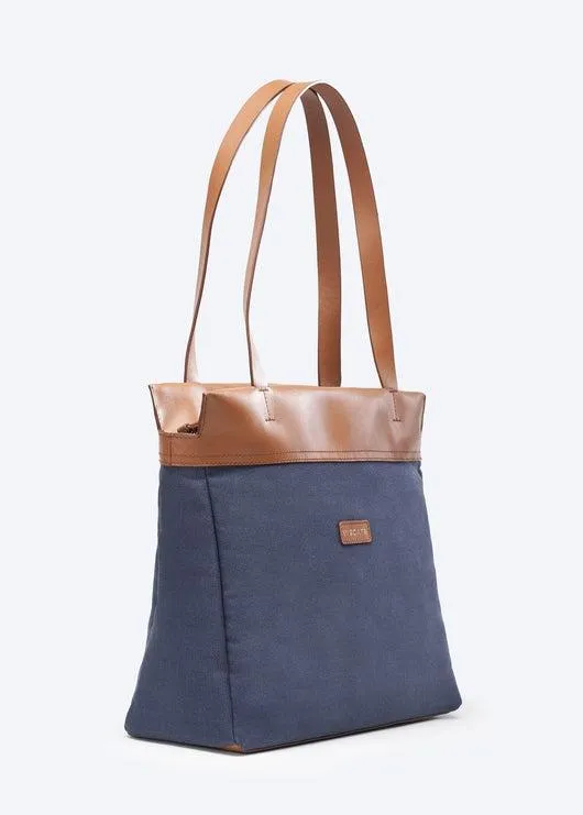 Tropez Canvas Shoulder Handbag