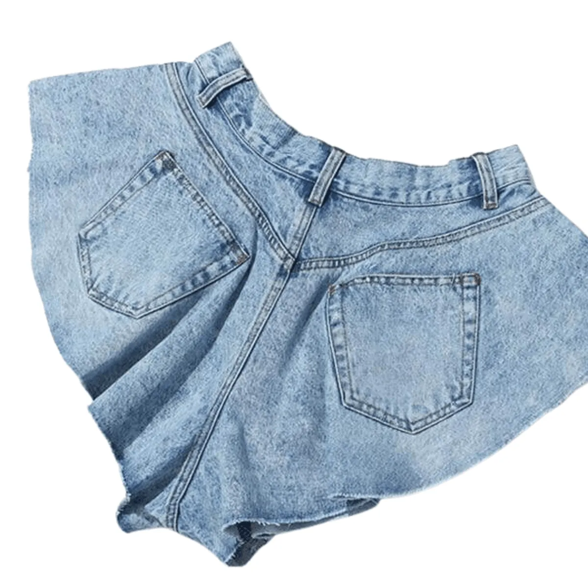 Women's Denim Shorts Skirt