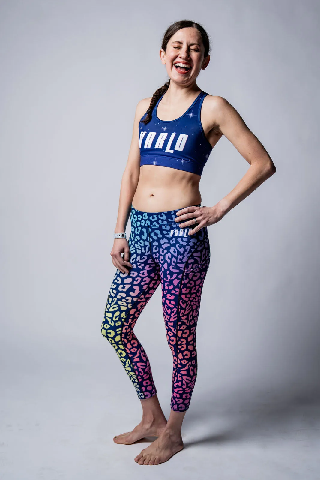 Women's Galaxy Cat 3/4 Leggings