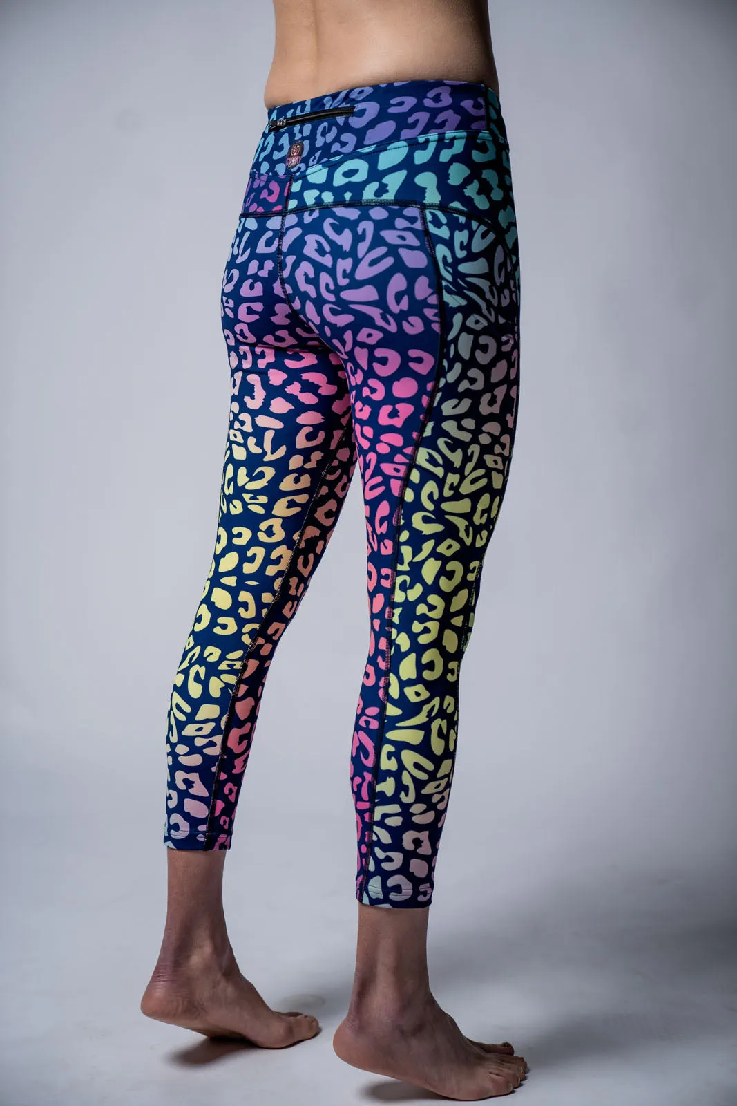 Women's Galaxy Cat 3/4 Leggings