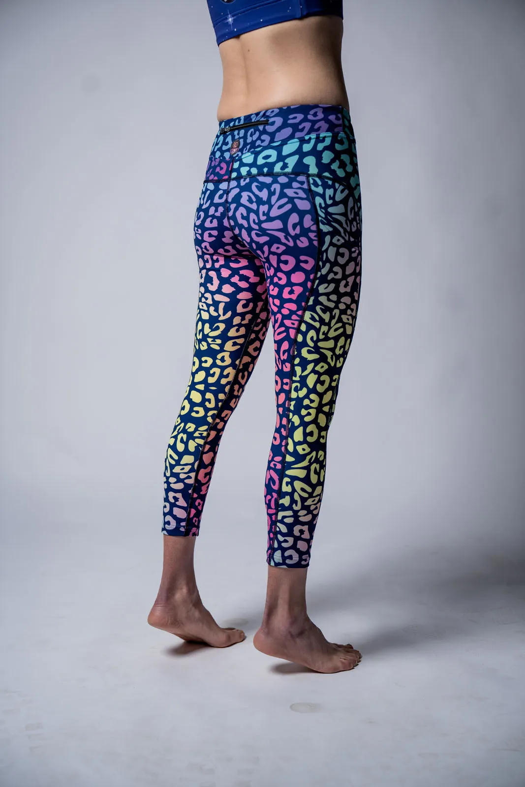 Women's Galaxy Cat 3/4 Leggings